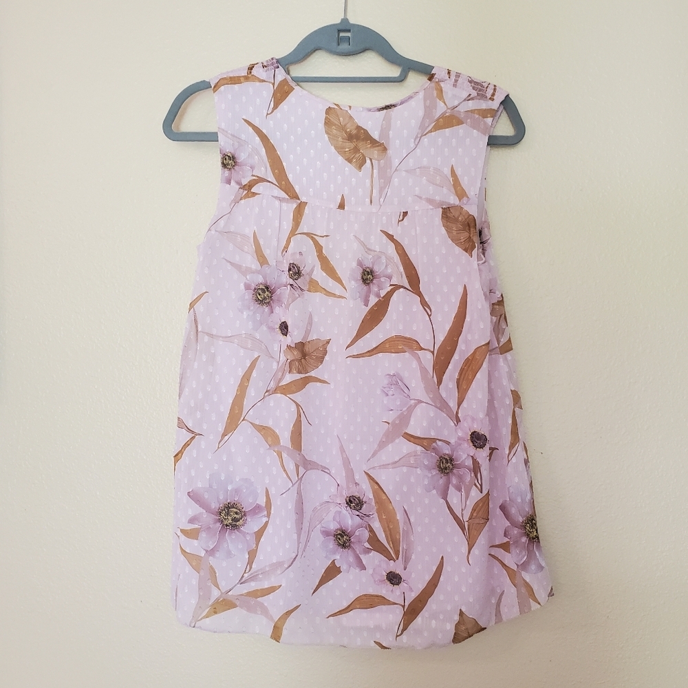 NWT Ted Baker Pink JIYLENA Cabana Sleeveless Top - Picture 10 of 10